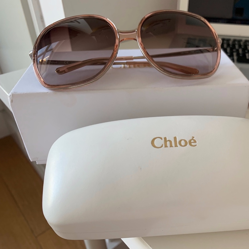Chloe 62mm Oversized Sunglasses